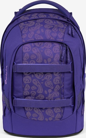 Satch Backpack 'Schulrucksack pack' in Purple: front