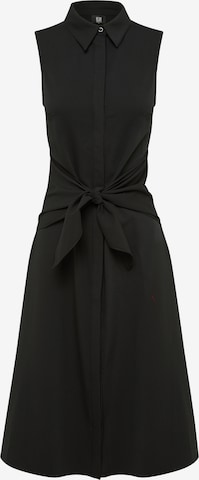 Robe-chemise 'SOMALI' REUX en noir : devant