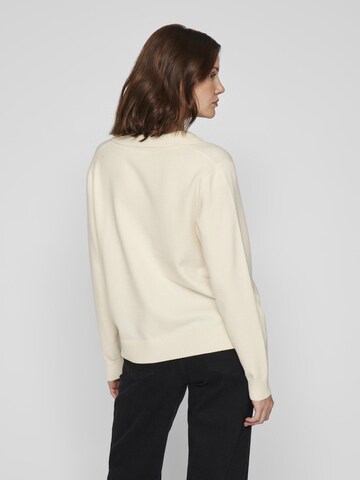 VILA Sweater in Grey