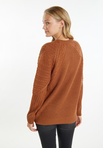 MYMO Sweater 'Blonda' in Brown