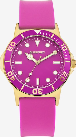 Orologio analogico ' Emmy ' di Suri Frey in rosa: frontale