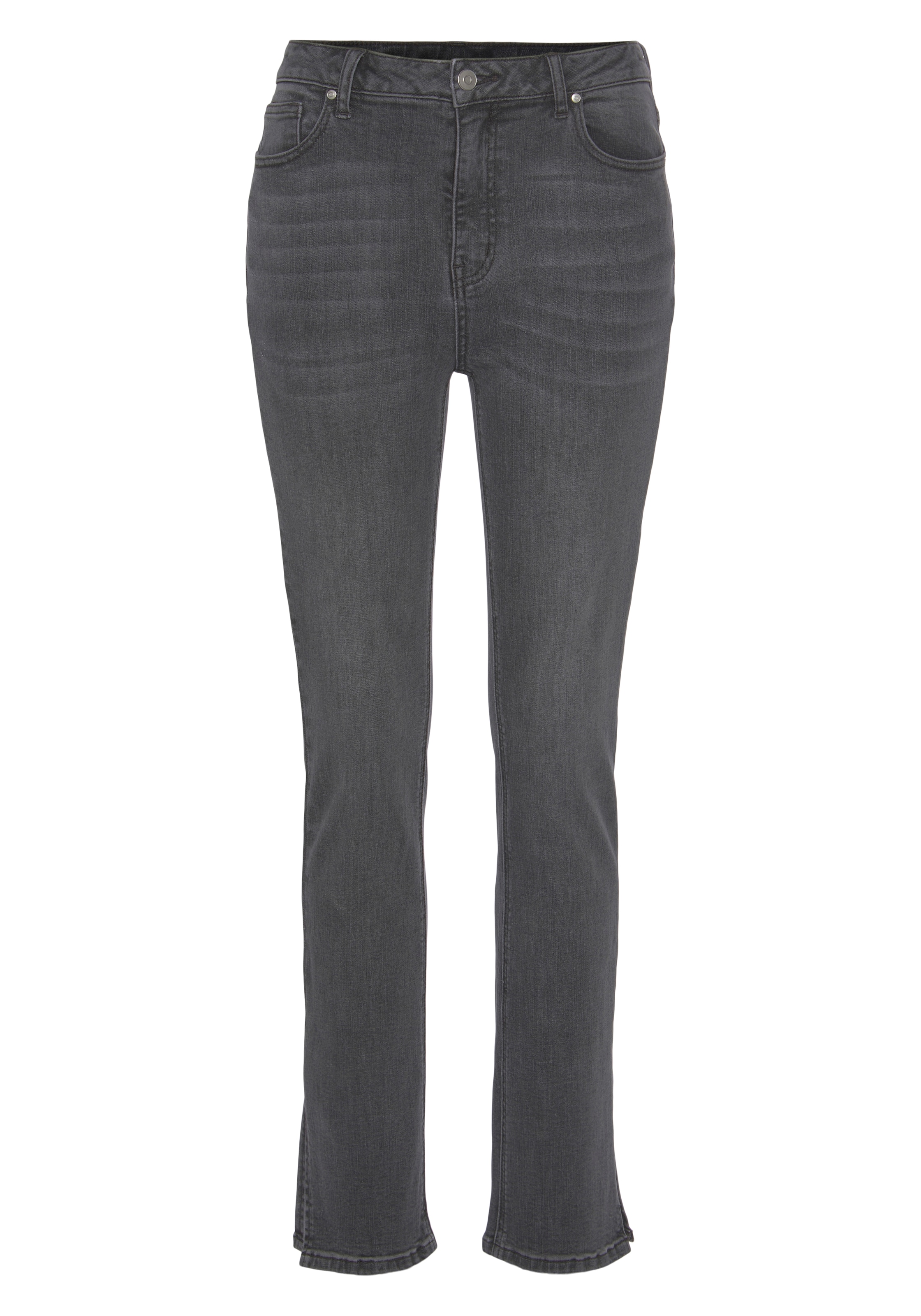 Skinny Jean VIVANCE en gris : devant