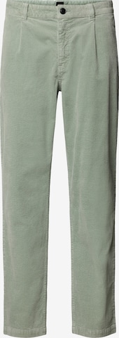 BOSS Tapered Pants in Green: front
