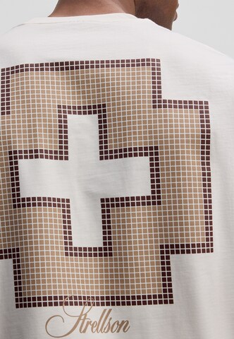 T-Shirt ' Roko ' STRELLSON en blanc