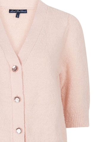 Red Button Gebreid vest 'Red Button Popcorn vest roze' in Roze