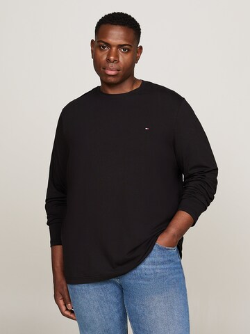 Maglietta di Tommy Hilfiger Big & Tall in nero: frontale