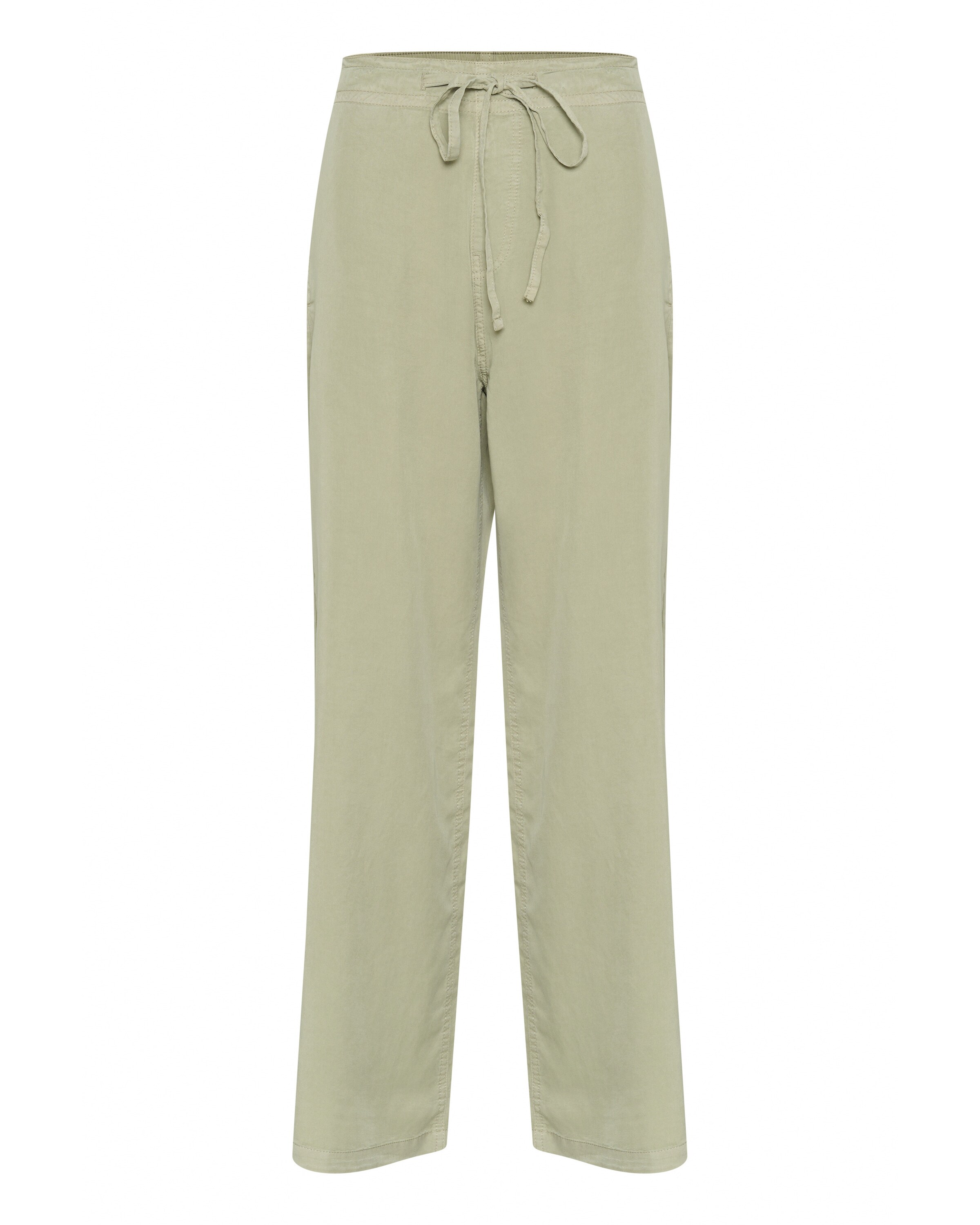 Loosefit Pantalon 'Clarina' CULTURE en vert : devant
