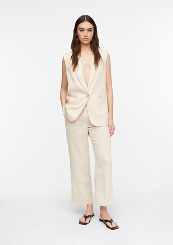 COMMA Regular Broek in Beige