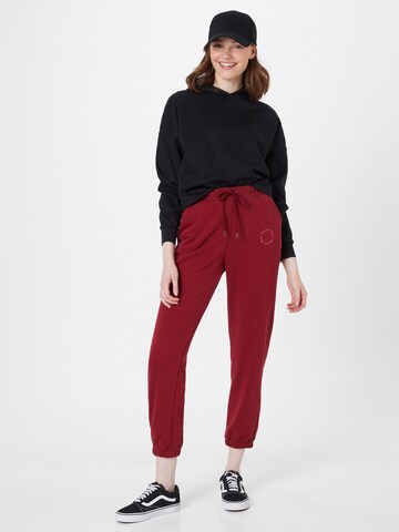 Tapered Pantaloni 'LUPA' di Noisy may in rosso