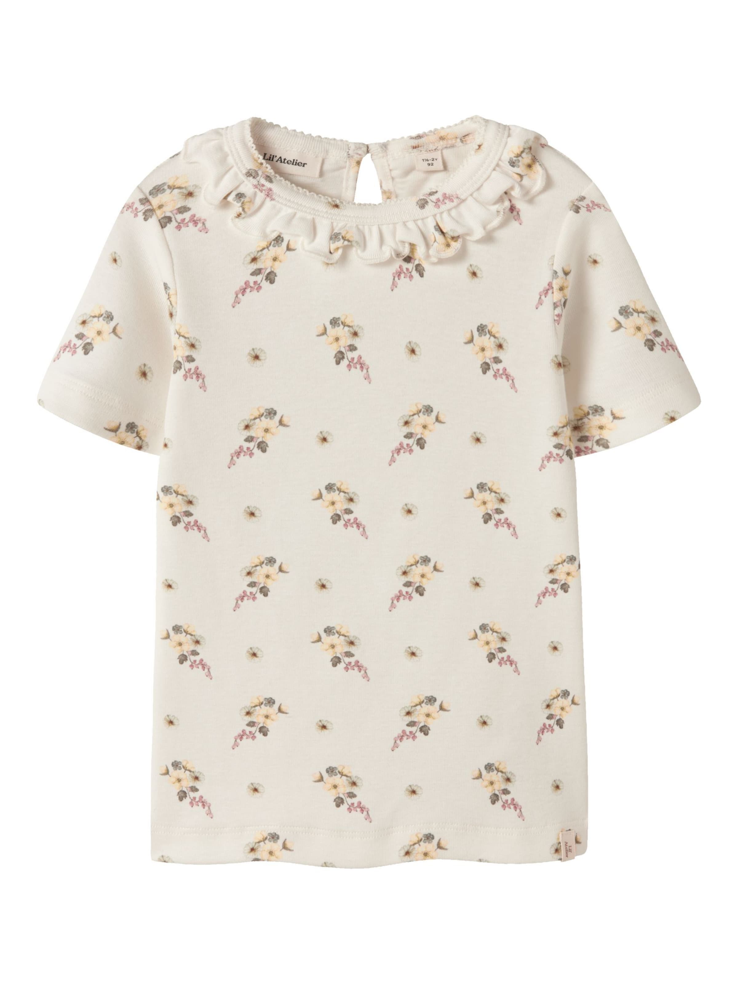 Lil'Atelier - Camiseta en blanco: frente