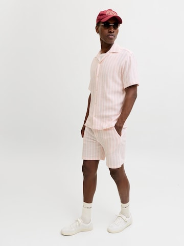 Loosefit Pantalon 'JPSTJaiden' JACK & JONES en rouge