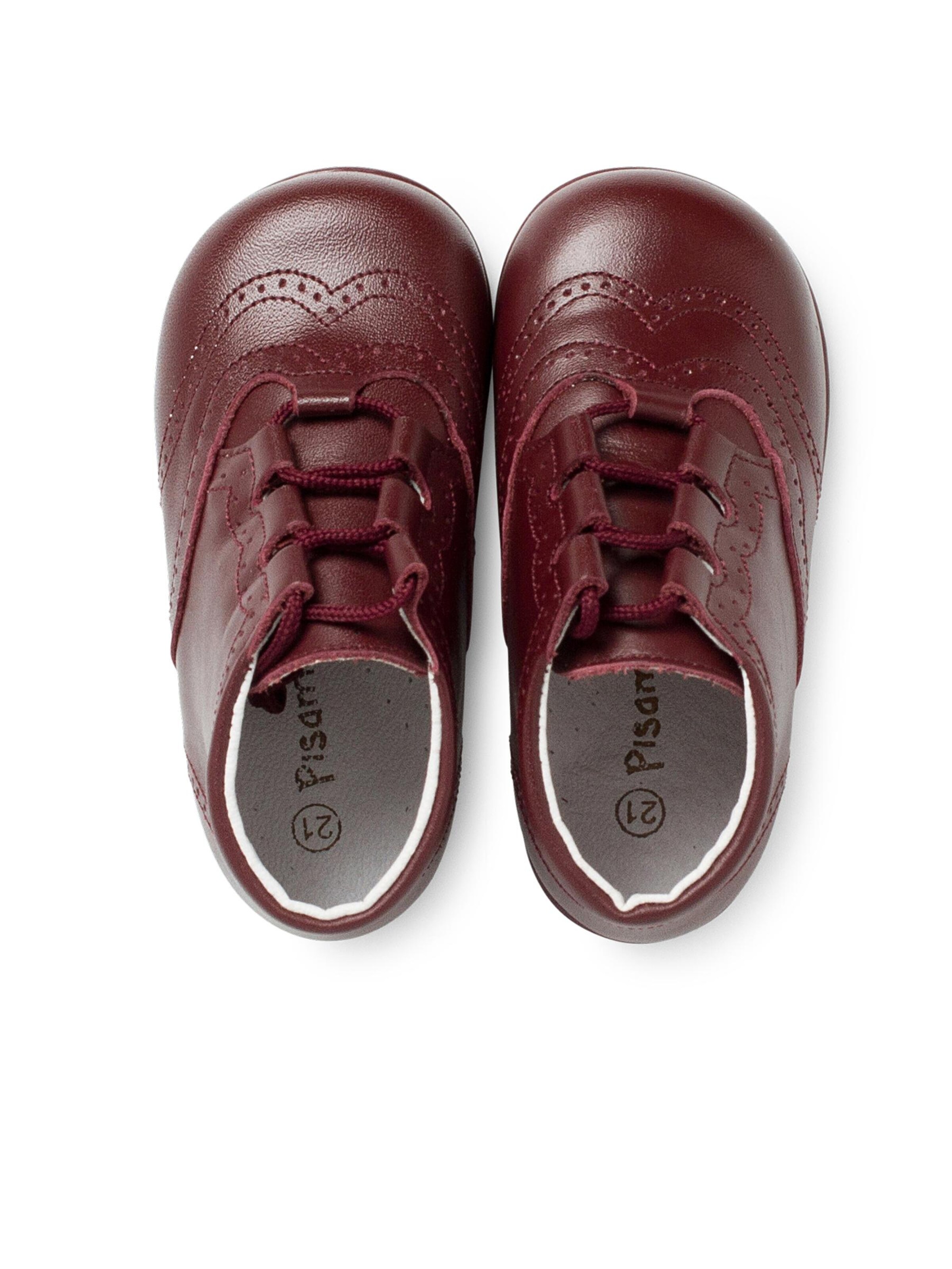 Pisamonas - Zapatos primeros pasos en rojo