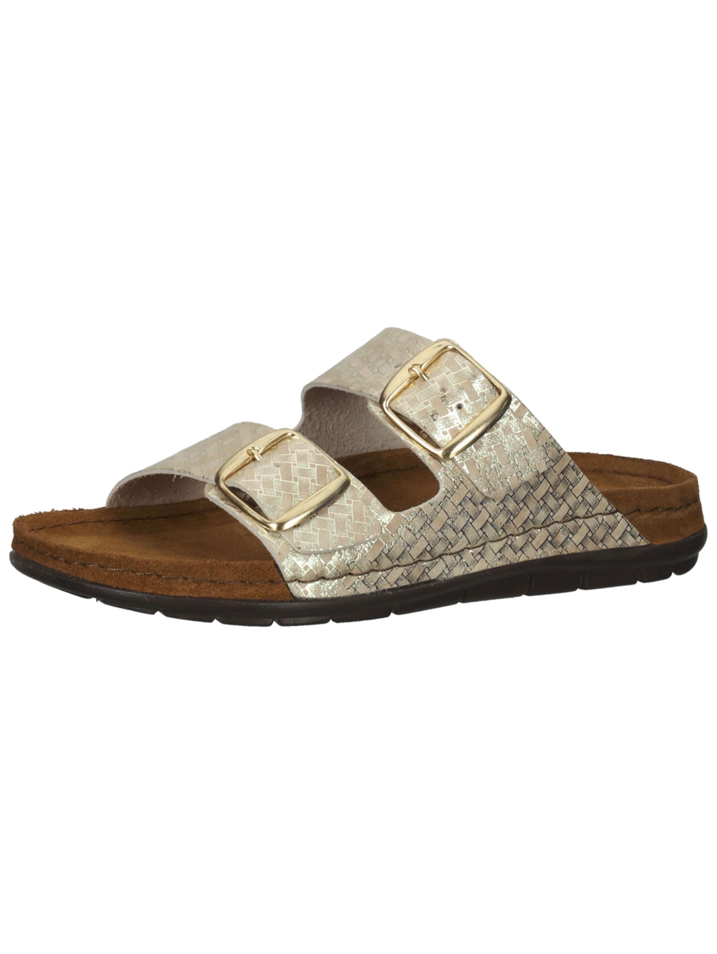 Frauen Pantoletten ROHDE Pantolette in Gold - TL21123 Frauen Pantoletten ROHDE Pantolette in Gold - TL21123