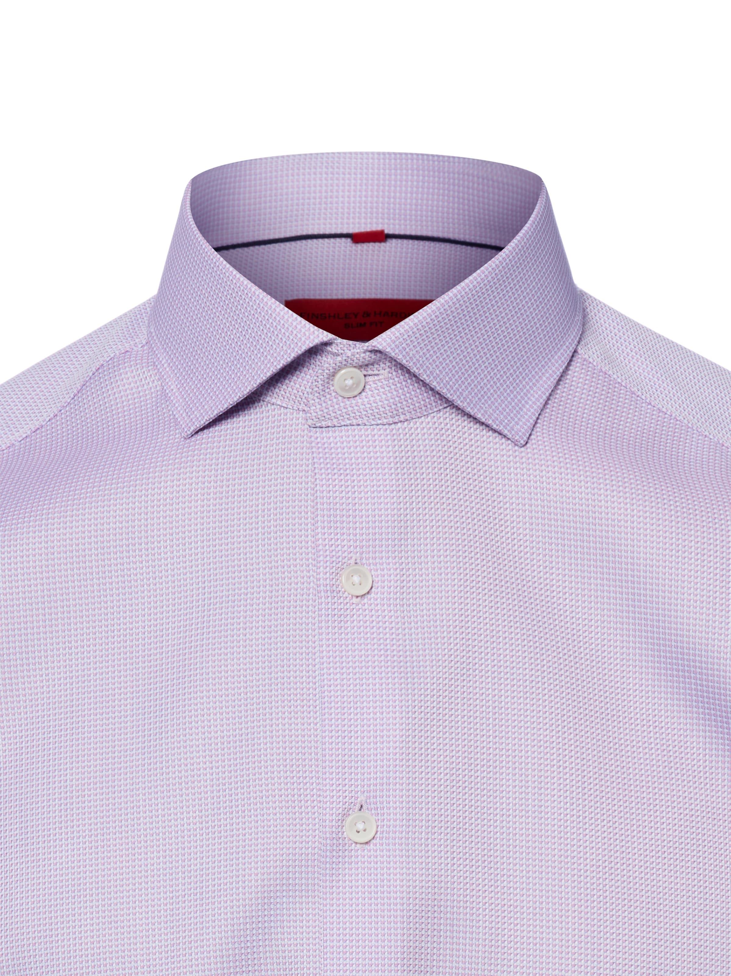Finshley & Harding Slim Fit Hemd in Lila