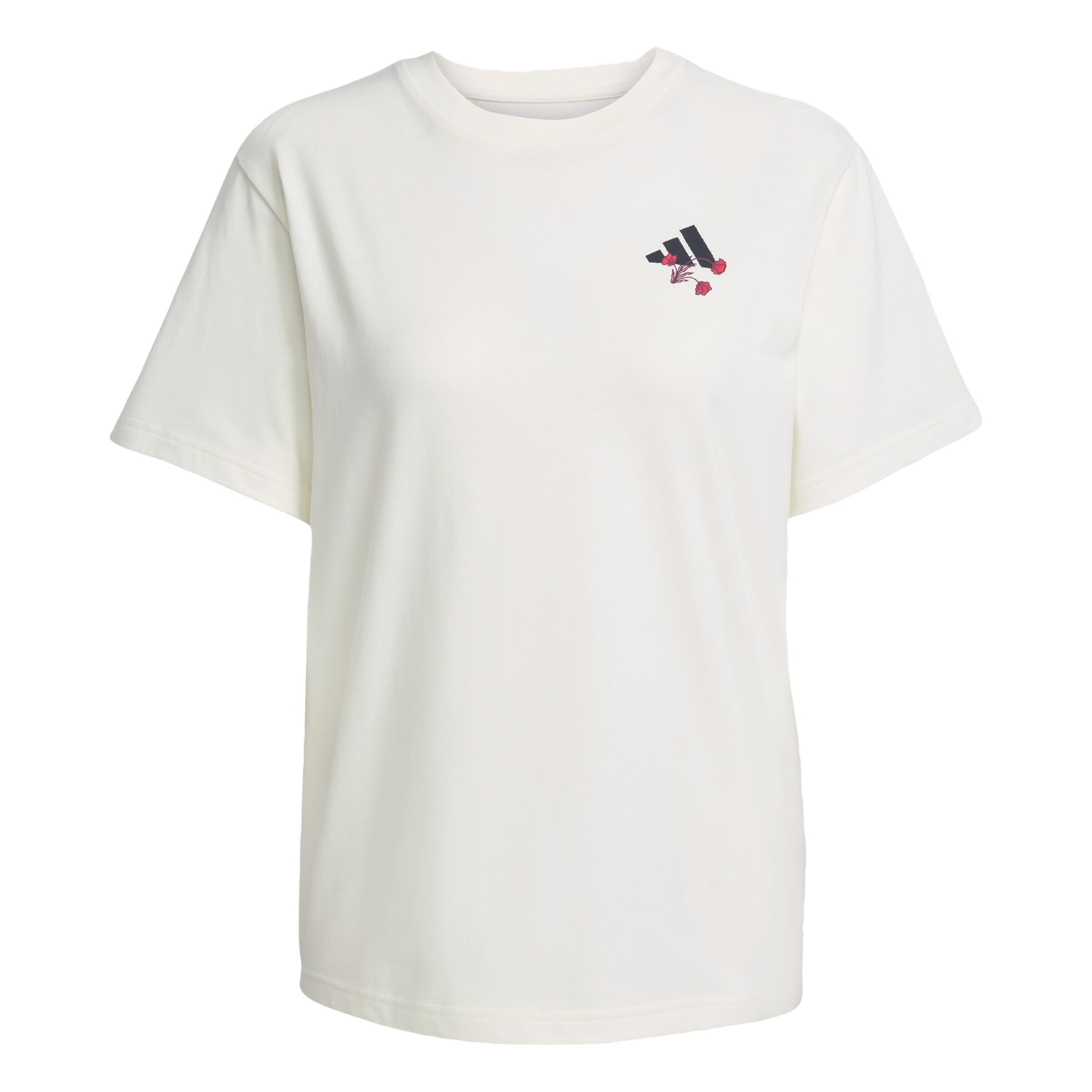 T-shirt fonctionnel 'Tiro' ADIDAS SPORTSWEAR en blanc : devant