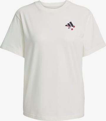 ADIDAS SPORTSWEAR Performance shirt 'Tiro' in White: front