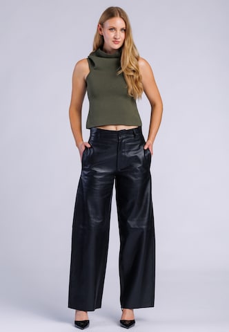 Wide Leg Pantalon 'Lindsey' FREAKY NATION en noir