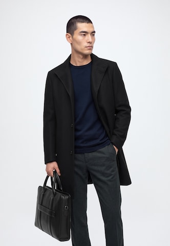 HECHTER PARIS Between-seasons coat in Black