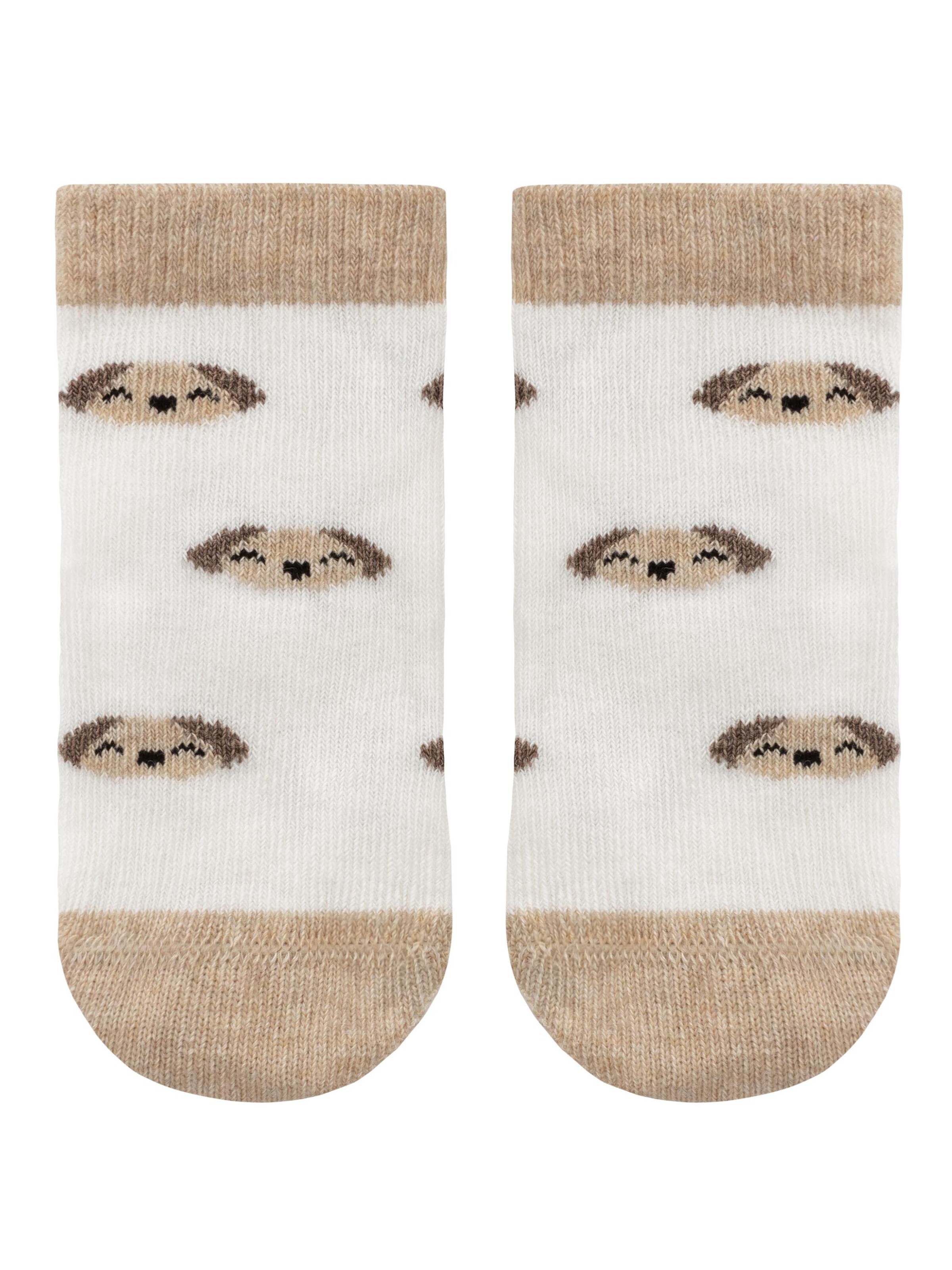 Chaussettes normani en beige
