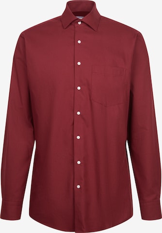 SEIDENSTICKER Zakelijk overhemd 'Schwarze Rose' in Rood: voorkant