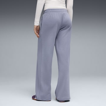 PUMA Wide leg Pants 'Essentials' in Purple