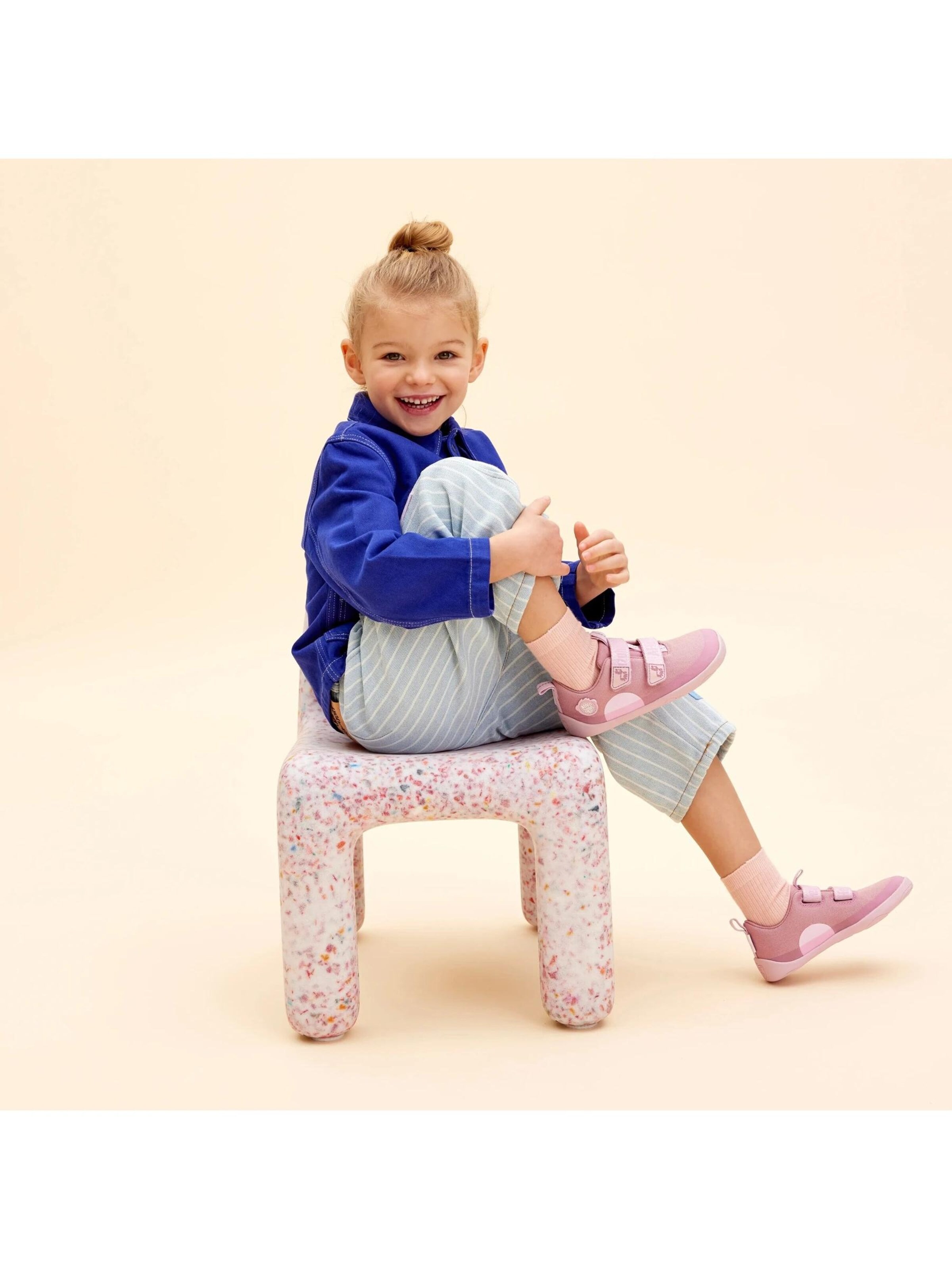 Affenzahn Sneaker 'Sneaker Baumwolle Lucky' in Pink