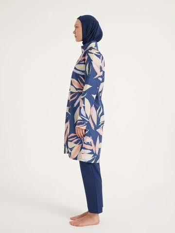 Riva Mera by Marina High neck Baddräktsklänning 'Riva Mera by Marina' i blå