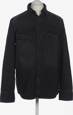 G-Star RAW Button Up Shirt in L in Black: front