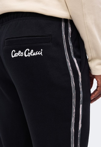 Wide Leg Pantalon 'Fragale' Carlo Colucci en noir