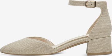 MARCO TOZZI Slingback pumps i guld