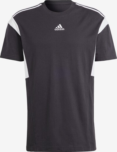 ADIDAS SPORTSWEAR Functioneel shirt in de kleur Zwart gemêleerd / Wit, Productweergave