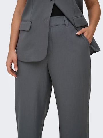 ONLY Carmakoma Wide leg Broek 'CARVictoria' in Grijs