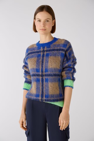 OUI - Pullover em azul: frente