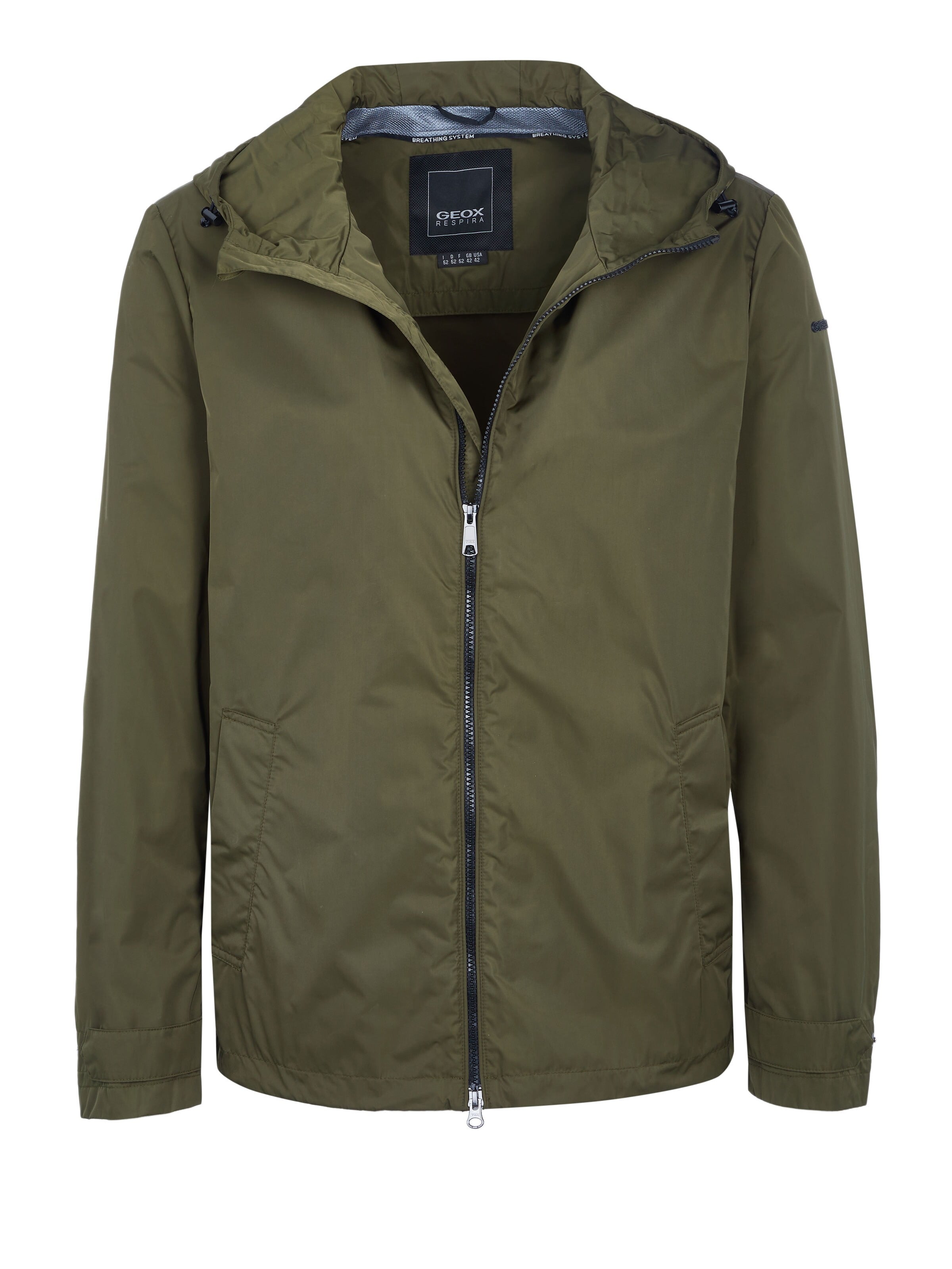 GEOX Between-season jacket 'Geox Jacke' in S in Dark green, Item view