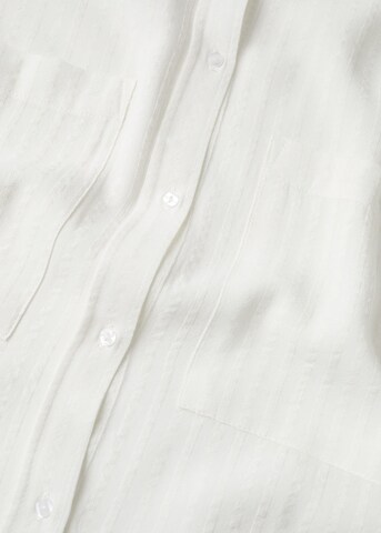 MANGO Bluzka 'Mayo' w kolorze biały