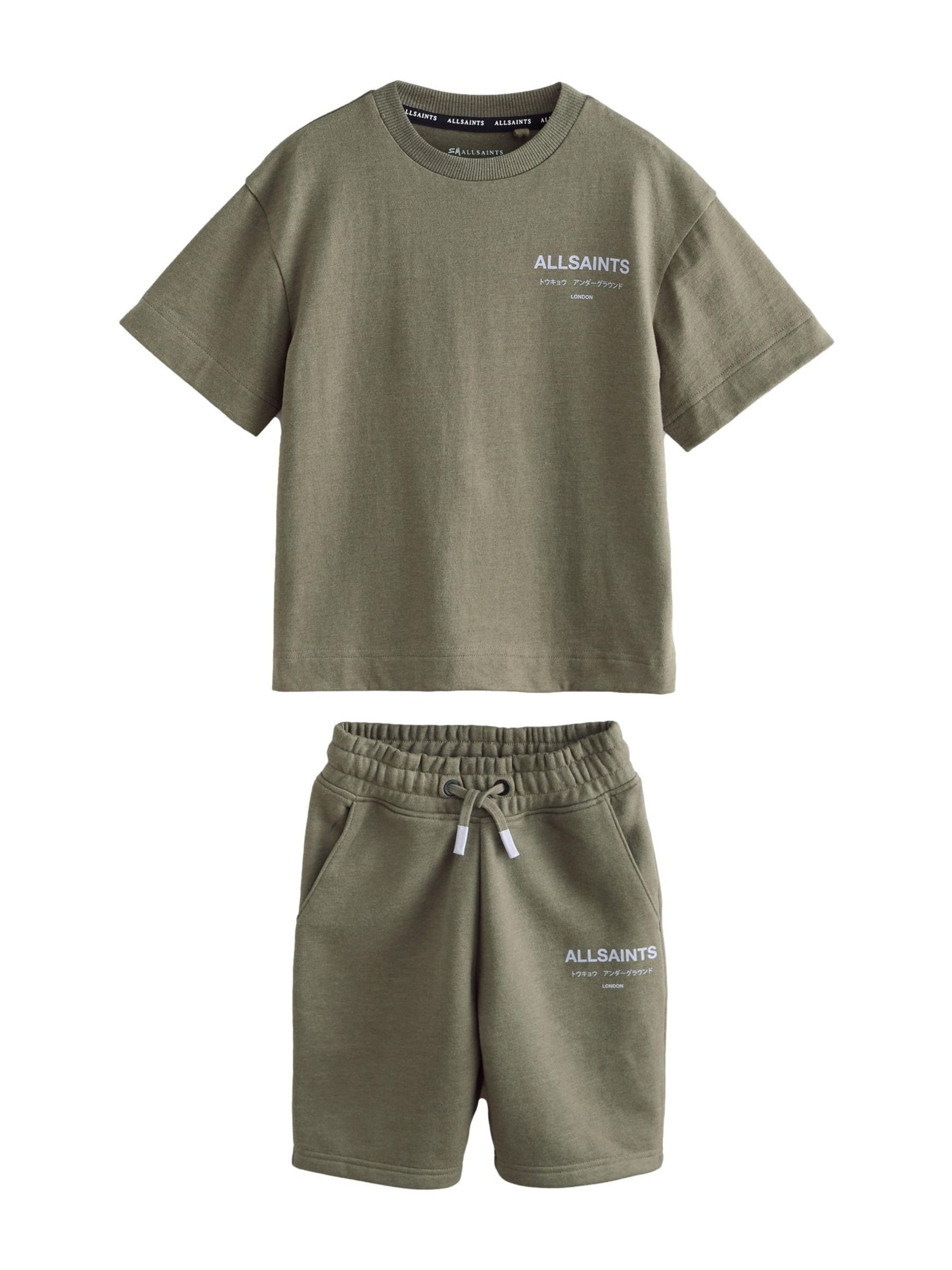 smALLSAINTS Set 'Underground' in Green: front