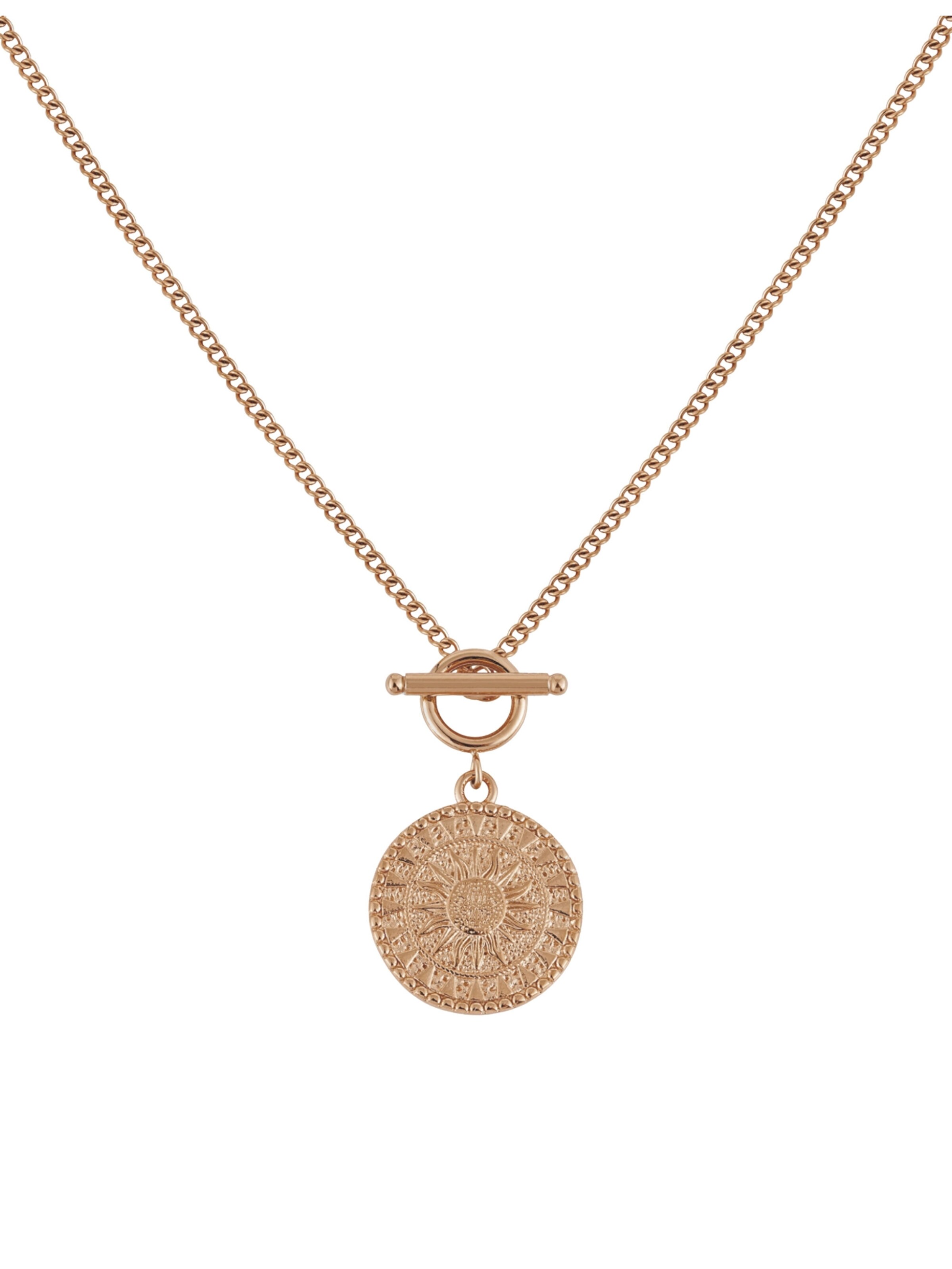 GOOD.designs Necklace 'Sonne' in Red: front