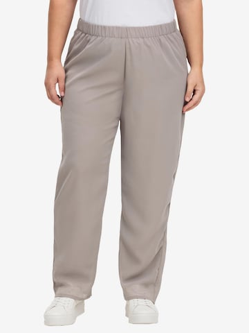 SHEEGO Loosefit Hose in Beige: predná strana