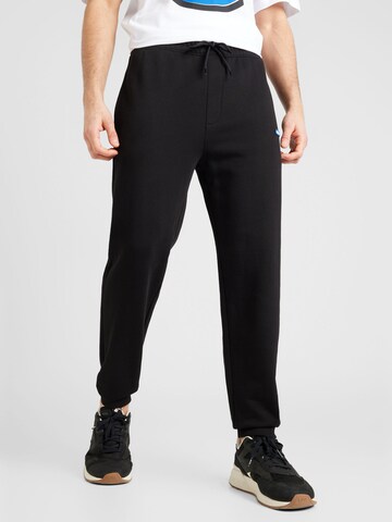 HUGO Tapered Hose 'Napin' in Schwarz: predná strana