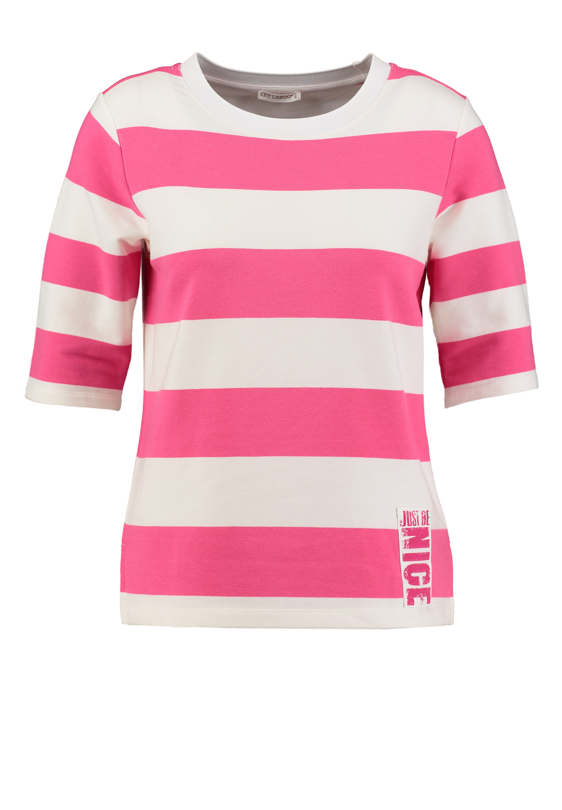 Felpa 'Newport' di Key Largo in rosa: frontale