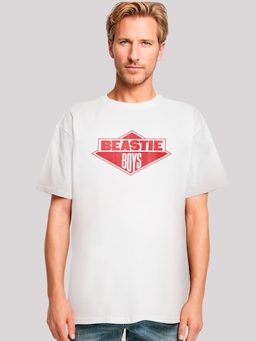 T-Shirt 'The Beastie Boys' F4NT4STIC en blanc : devant
