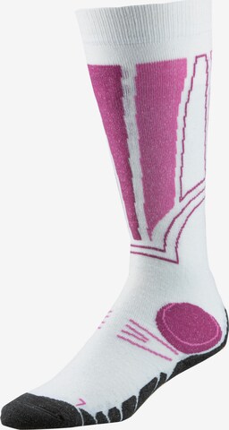 ROHNER Athletic Socks 'Carving' in Purple: front