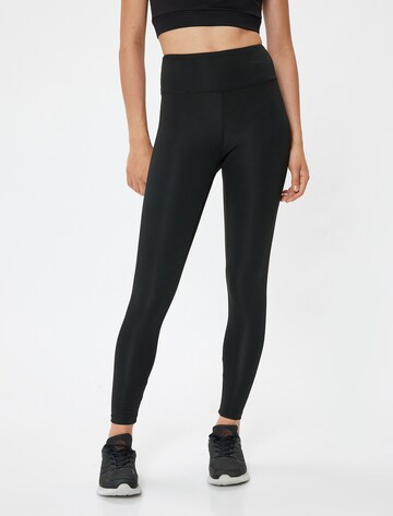 Koton Skinny Leggings in Zwart: voorkant