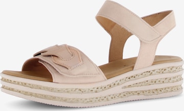 GABOR Sandals in Pink: front