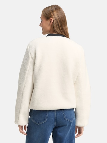 TOM TAILOR DENIM Winterjacke in Weiß