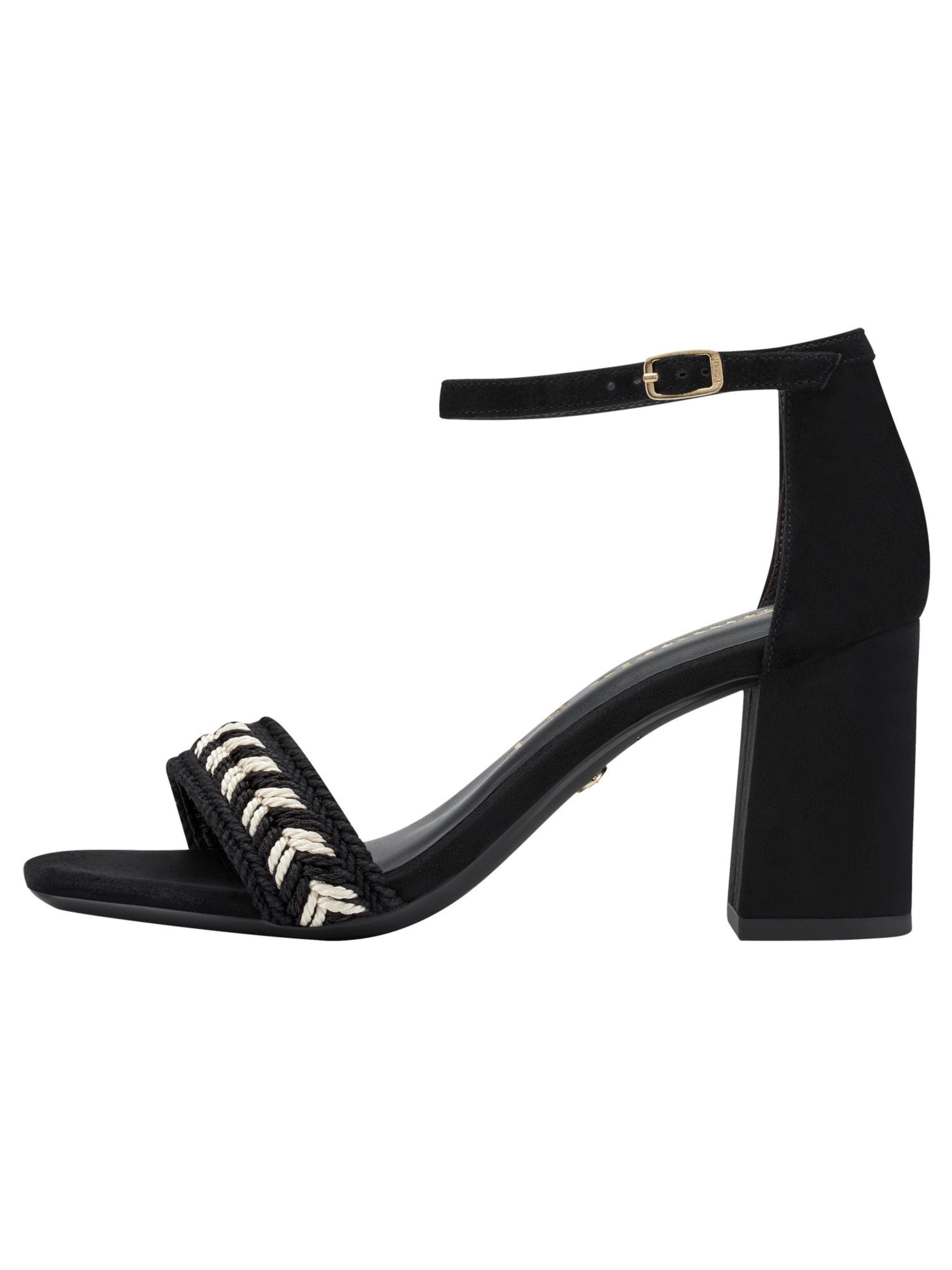Tamaris Strap sandal in Black
