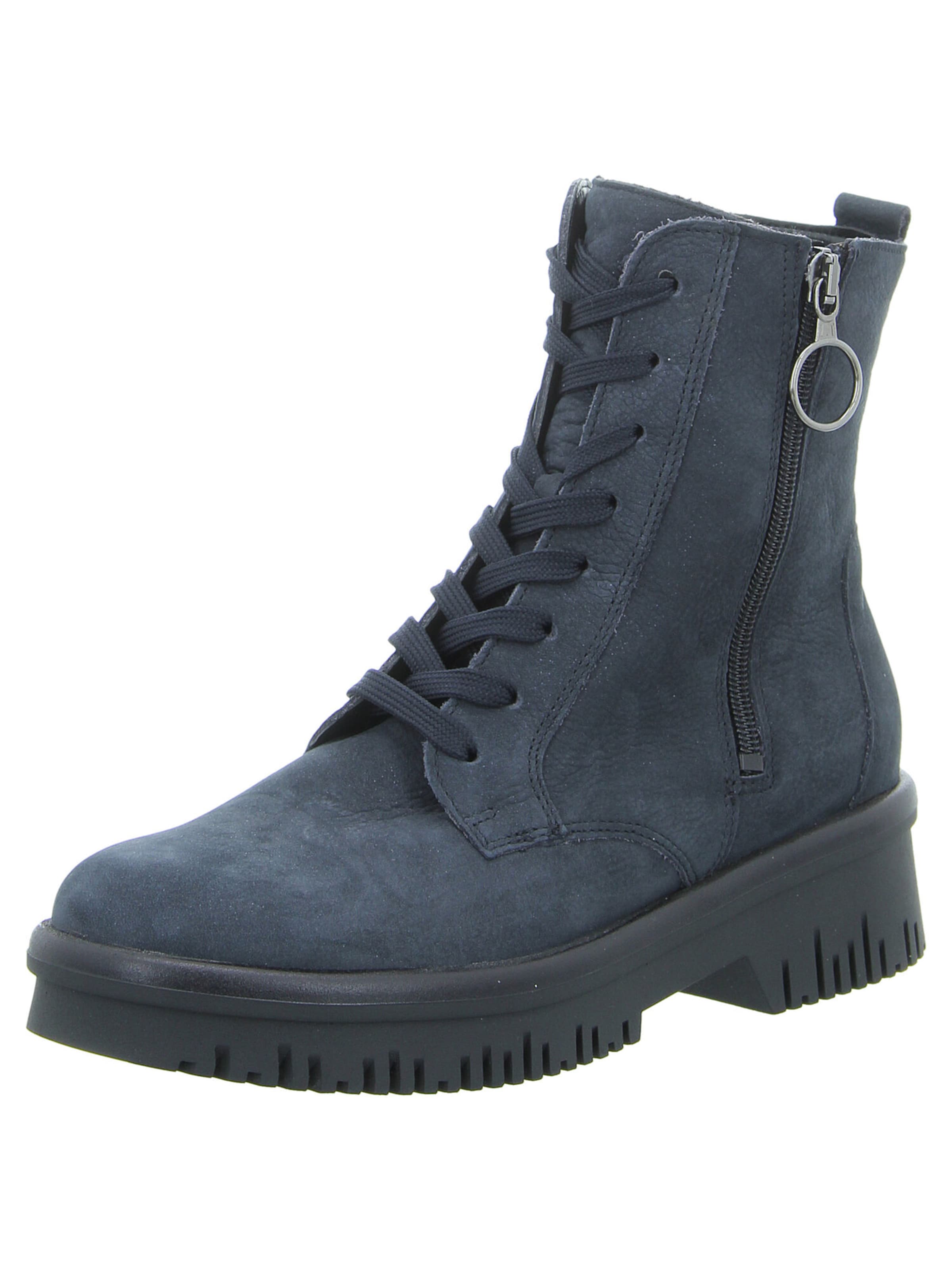 WALDLÄUFER Stiefeletten 'H-Alea' in Blau: Vorderseite