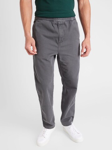 Carhartt WIP Loose fit Trousers 'Flint' in Grey: front