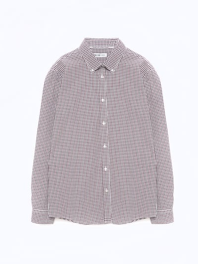BIG STAR Button Up Shirt in Dark red / White, Item view