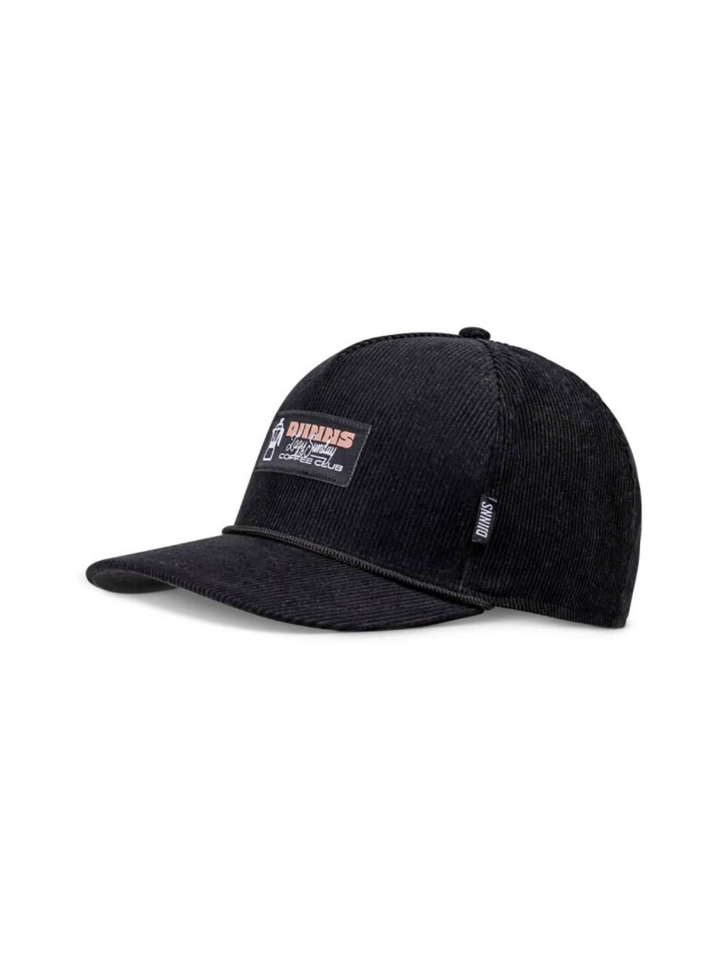 DJINNS Cap 'HFT Sunday Coffee' in Black